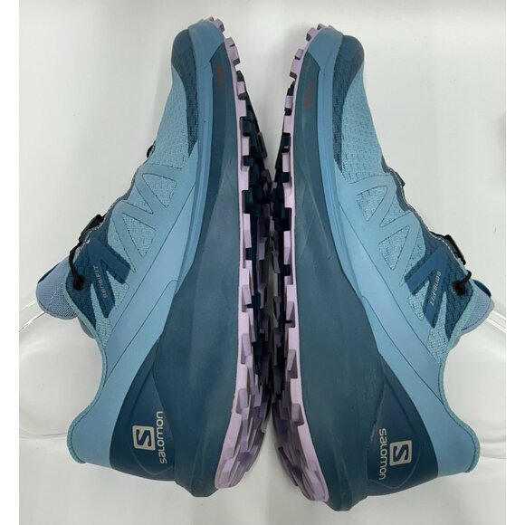 Salomon Sense Ride 4 Sneakers Women's Trail Running Ortholite Blue Shoes Size 8 - Picture 6 of 9